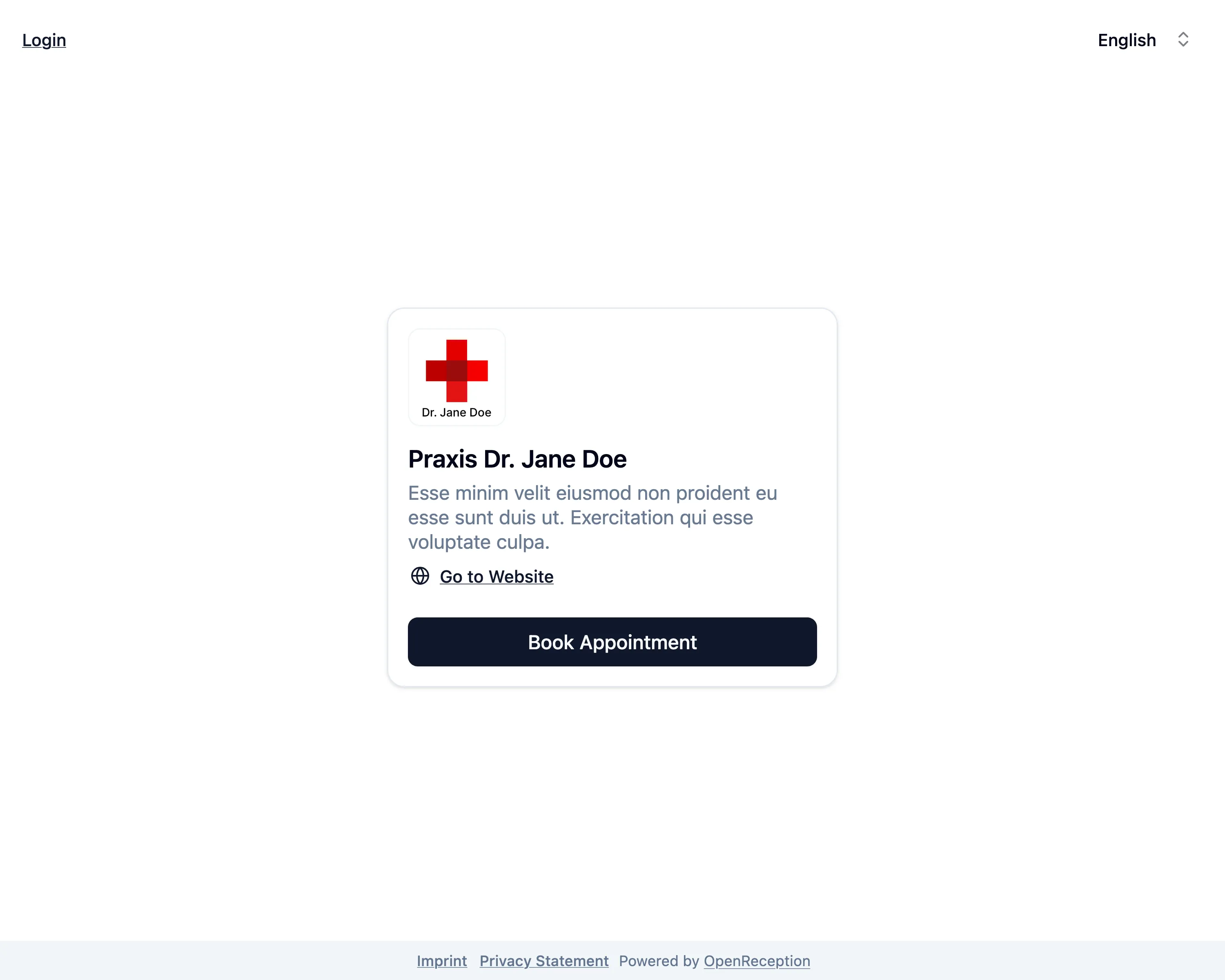 Appointment Booking Organitation Home